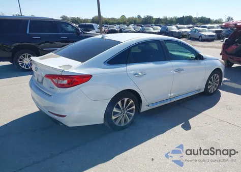 2016 Hyundai Sonata Sport z USA, uszkodzony, nr VIN 5NPE34AF0GH328037